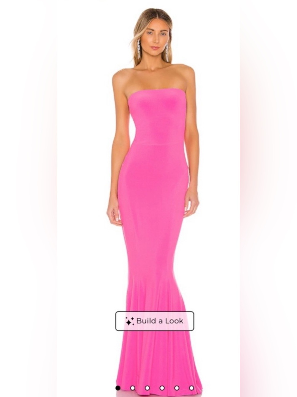 Norma Kamali Strapless Fishtail Gown in Pink
Size M
Very gooood condition💃🏻 - Picture 1 of 5